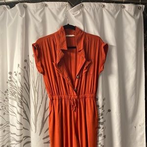 Super cute rustic jumpsuit, perfect for any casual event.